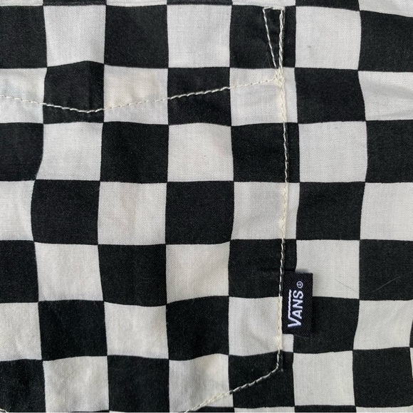 VANS CHECKERBOARD BUTTON UP XL #FML130042 - Picture 5 of 7
